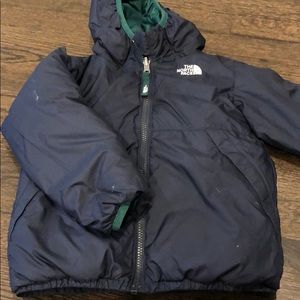 The North Face puffer jacket - reversible 5t